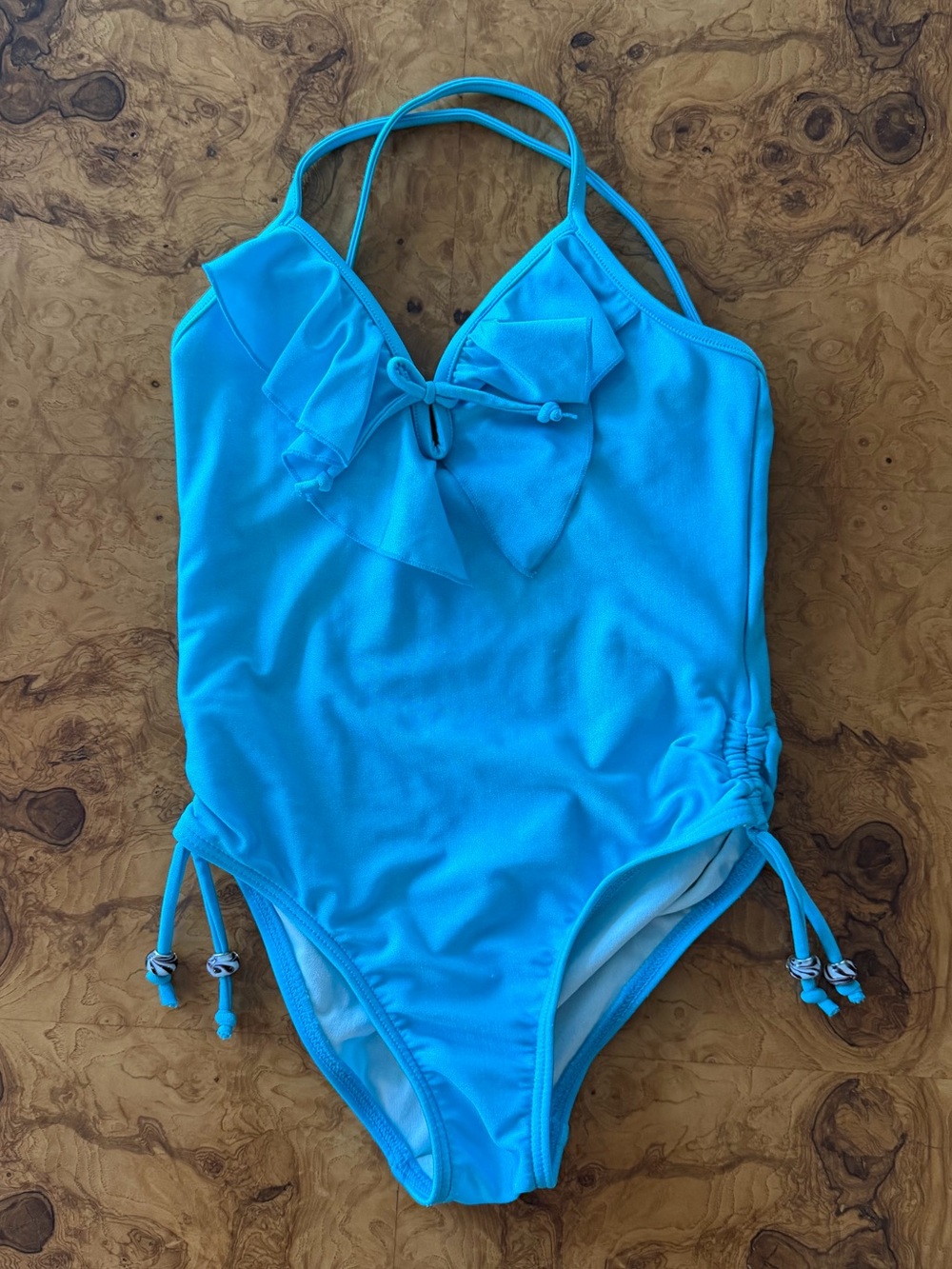 Seafolly One Piece Blue Swimsuit Girls Size 8